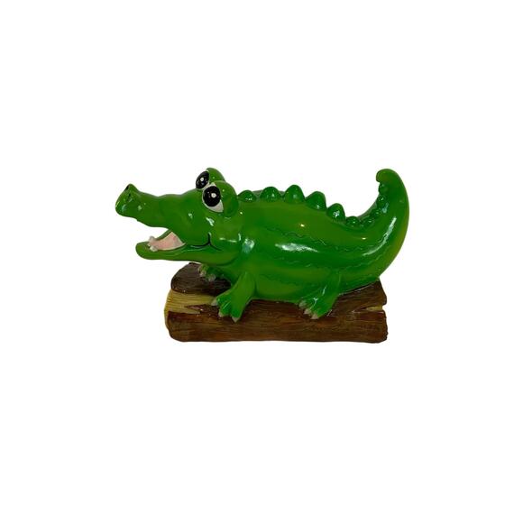 Alligator Coin Bank Piggy Gator - Picture 1 of 4